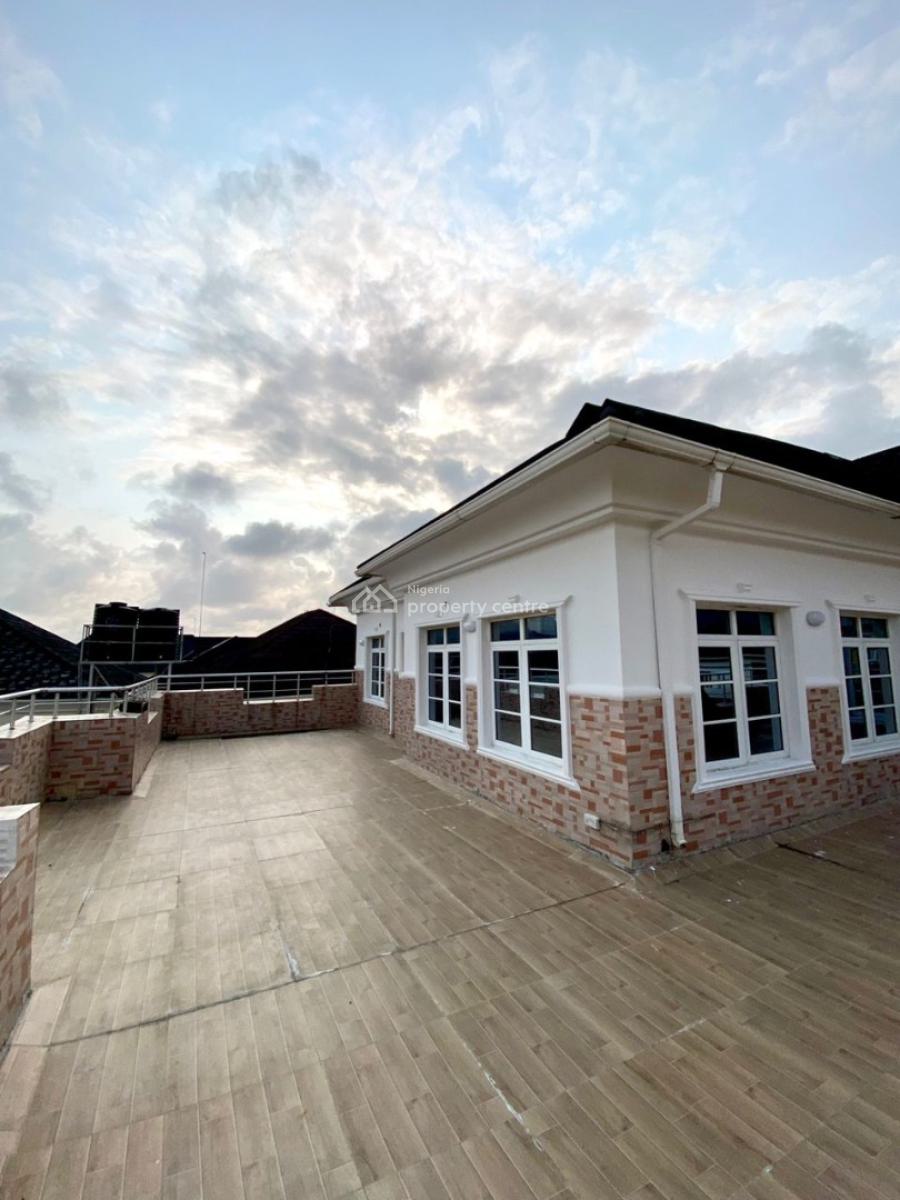 Luxury 3 Bedroom Pent-house with Bq, Chevron Drive, Chevron, Lekki, Lagos, Flat / Apartment for Rent