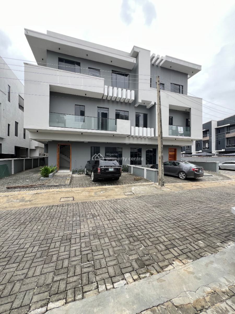 Most Affordable 4 Bedroom Semi Detached Duplex with Bq, Osapa London, Osapa, Lekki, Lagos, Semi-detached Duplex for Sale