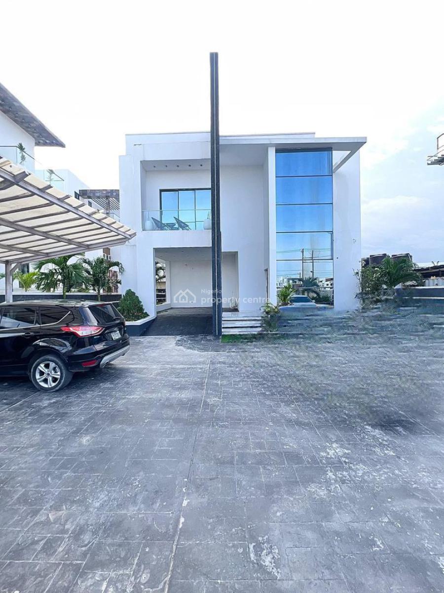 Exclusive 5 Bedrooms Contemporary House, Osapa, Lekki, Lagos, Detached Duplex for Rent