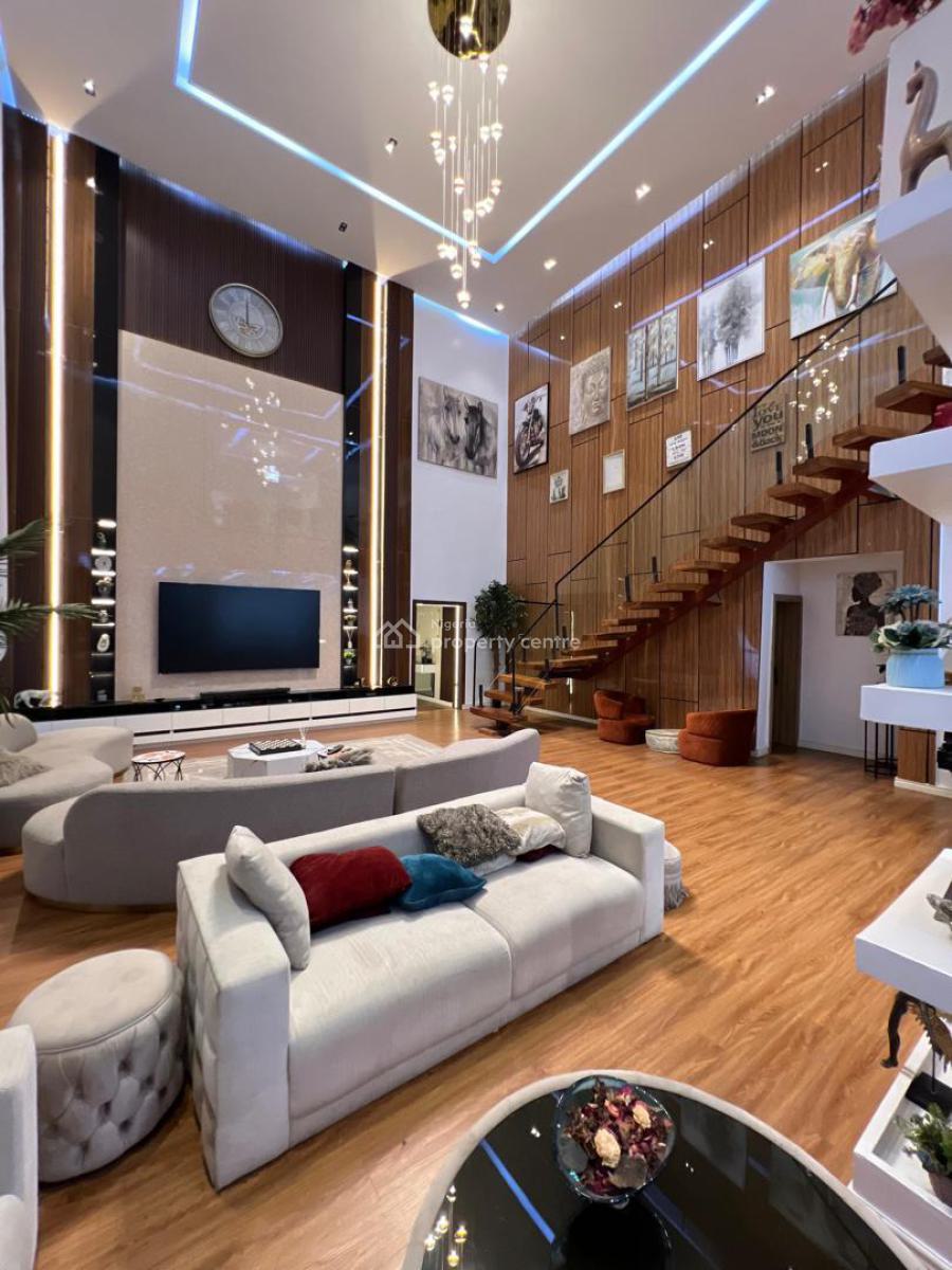 Exclusive 5 Bedrooms Contemporary House, Osapa, Lekki, Lagos, Detached Duplex for Rent