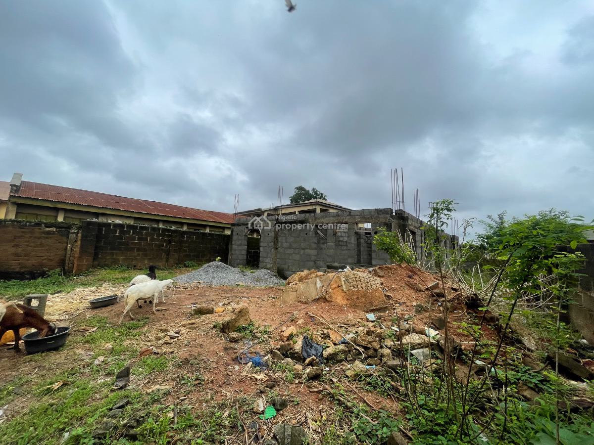 a Commercial Land Measuring 588sqm with an Uncompleted Hotel Structure, Ekotedo Street, Dugbe (onireke), Ibadan North-west, Oyo, Commercial Land for Sale