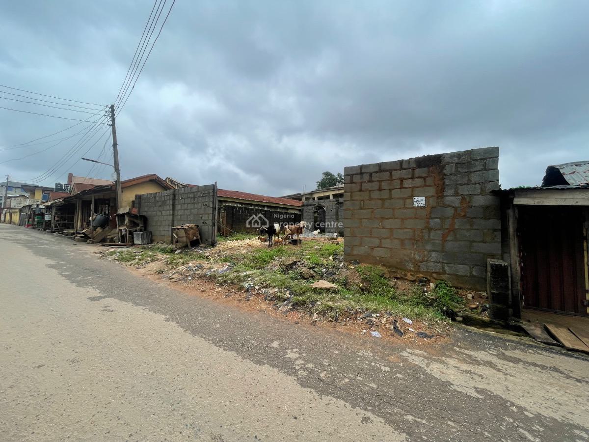 a Commercial Land Measuring 588sqm with an Uncompleted Hotel Structure, Ekotedo Street, Dugbe (onireke), Ibadan North-west, Oyo, Commercial Land for Sale