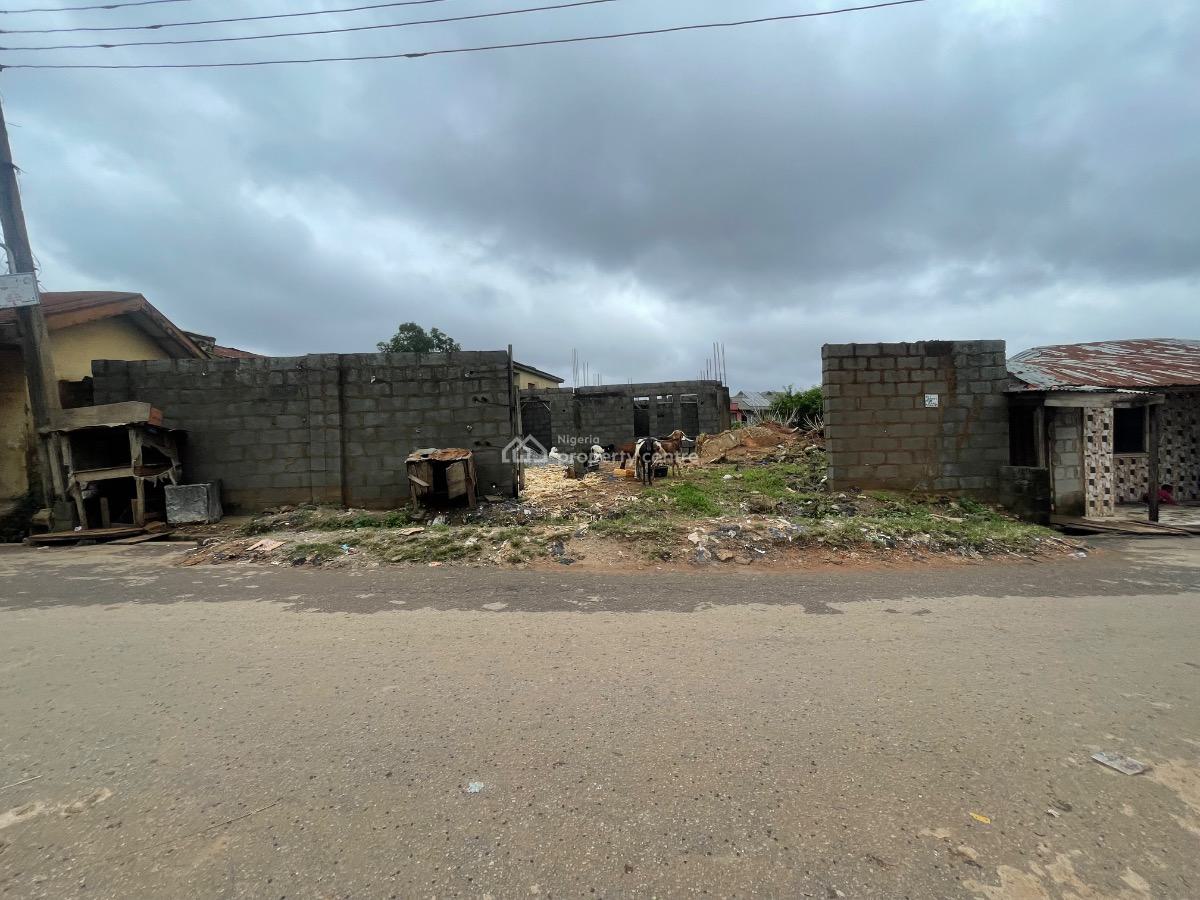 a Commercial Land Measuring 588sqm with an Uncompleted Hotel Structure, Ekotedo Street, Dugbe (onireke), Ibadan North-west, Oyo, Commercial Land for Sale