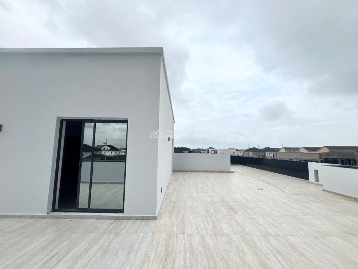Stunning 5 Bedroom Fully Detached Duplex with  Bq, Cinema and Pool, Royal Garden Estate, Ajah, Lagos, Detached Duplex for Sale
