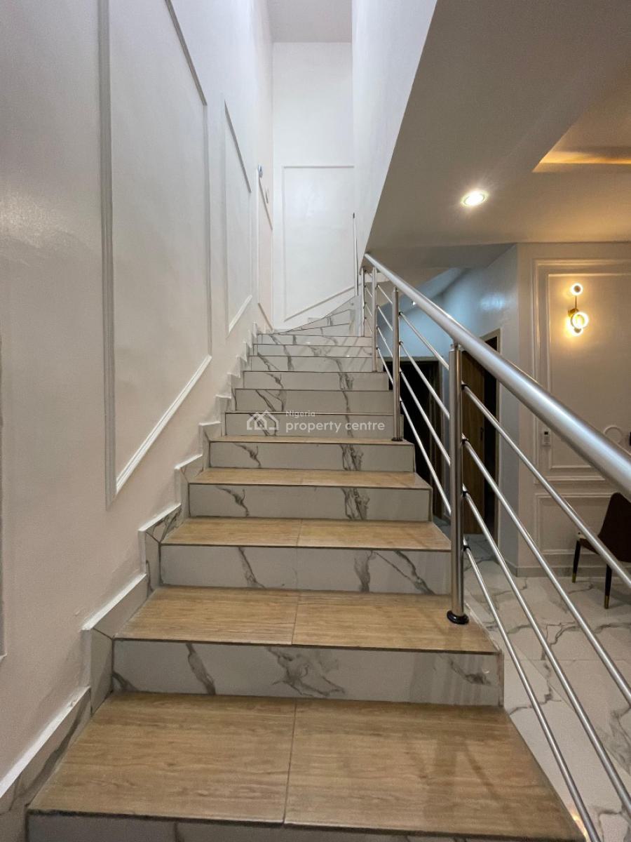 Furnished 4 Bedroom Semi Detached Duplex with a Bq, Oral Estate, Lekki, Lagos, Semi-detached Duplex for Sale