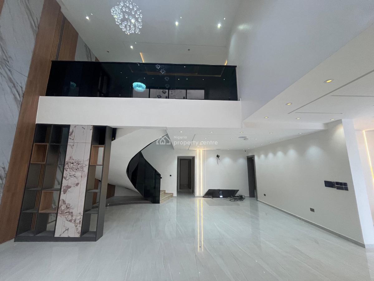 Luxury 5 Bedroom Fully Detached with Cinemas and Swimming Pool and Bq, Lekki, Lagos, Detached Duplex for Sale