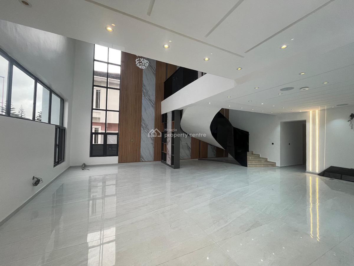 Luxury 5 Bedroom Fully Detached with Cinemas and Swimming Pool and Bq, Lekki, Lagos, Detached Duplex for Sale