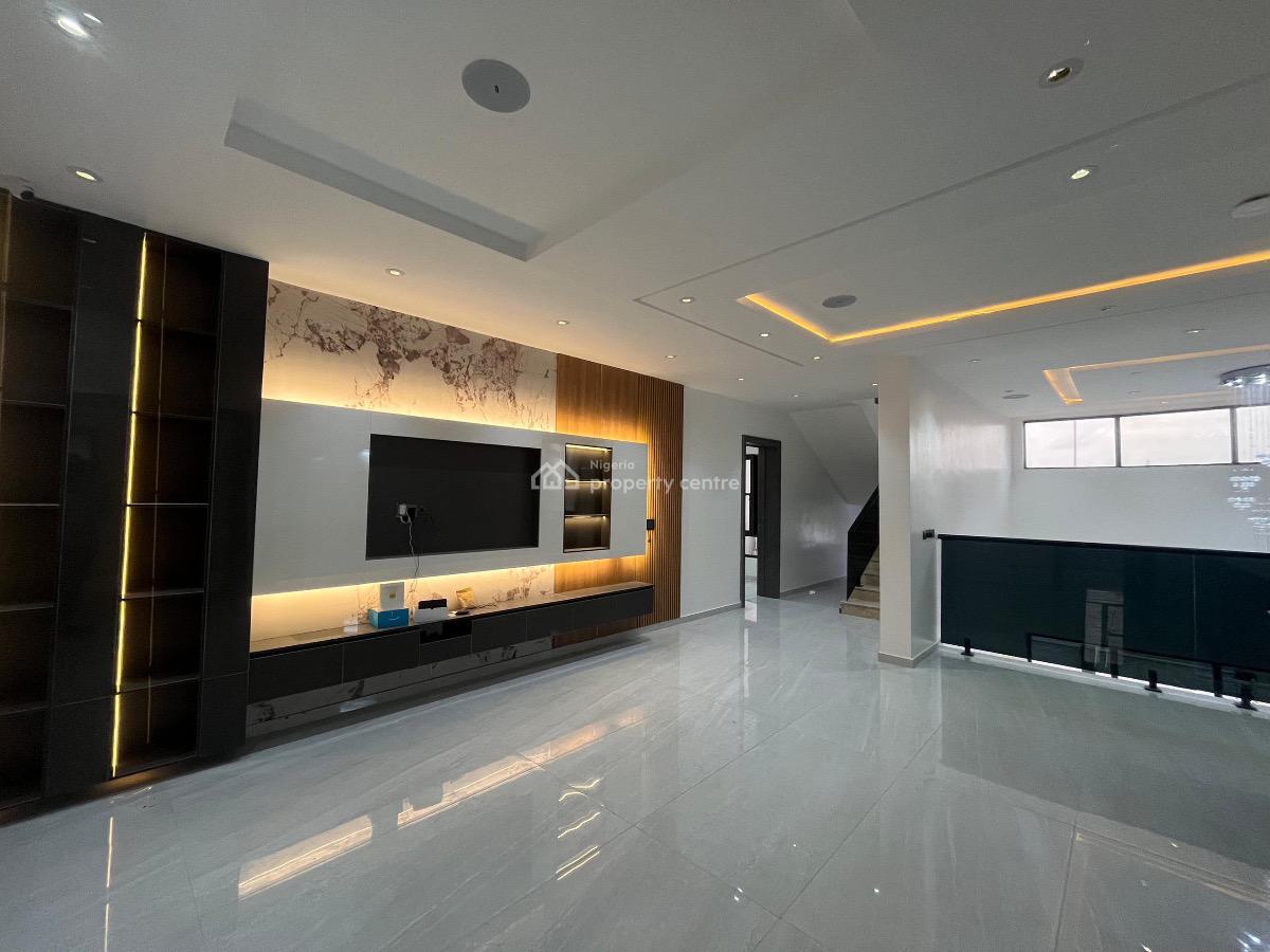 Luxury 5 Bedroom Fully Detached with Cinemas and Swimming Pool and Bq, Lekki, Lagos, Detached Duplex for Sale