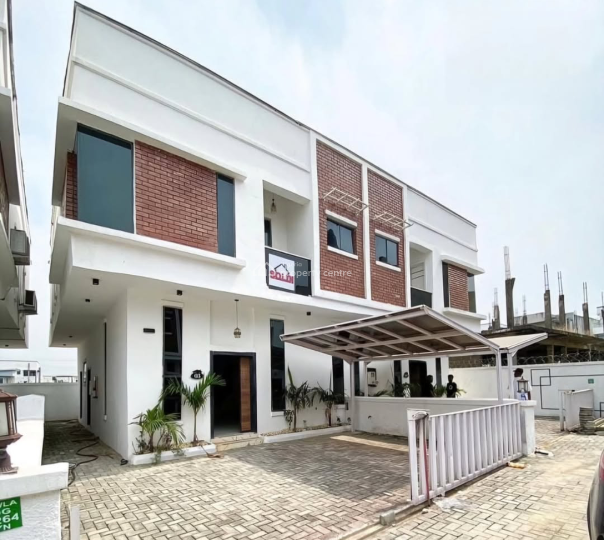 Spacious 4 Bedroom Terrace Duplex with Bq, Orchid Road By Jj Apartment, Lekki, Lagos, Terraced Duplex for Rent