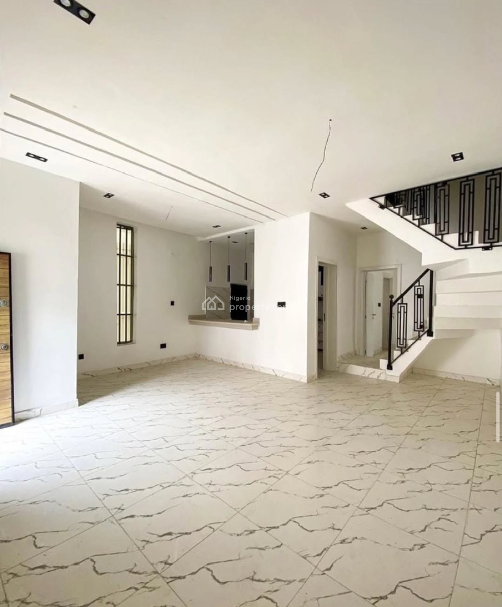 Spacious 4 Bedroom Terrace Duplex with Bq, Orchid Road By Jj Apartment, Lekki, Lagos, Terraced Duplex for Rent