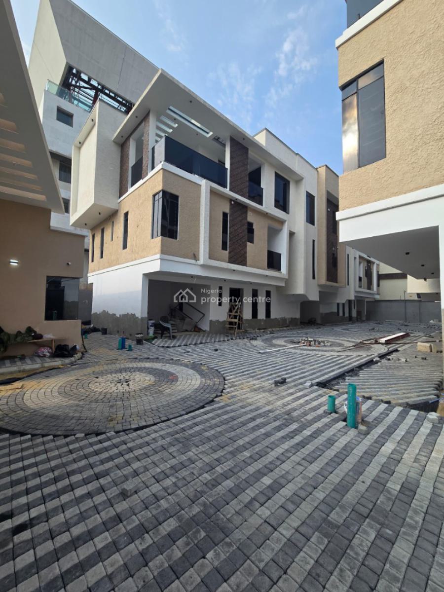 Luxuriously Built 4-bedroom Penthouse with Elevator, Bq & Fitted Kitchen, Lekki Right, Lekki, Lagos, House for Sale