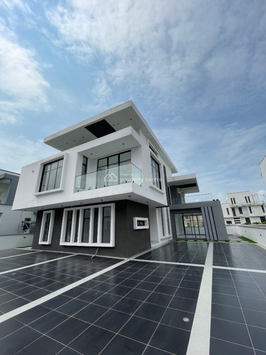 Luxury 5 Bedrooms Fully Detached Duplex with Bq, Cinema, Pool and Gym, Orchid, Chevron, Lekki, Lagos, Detached Duplex for Sale