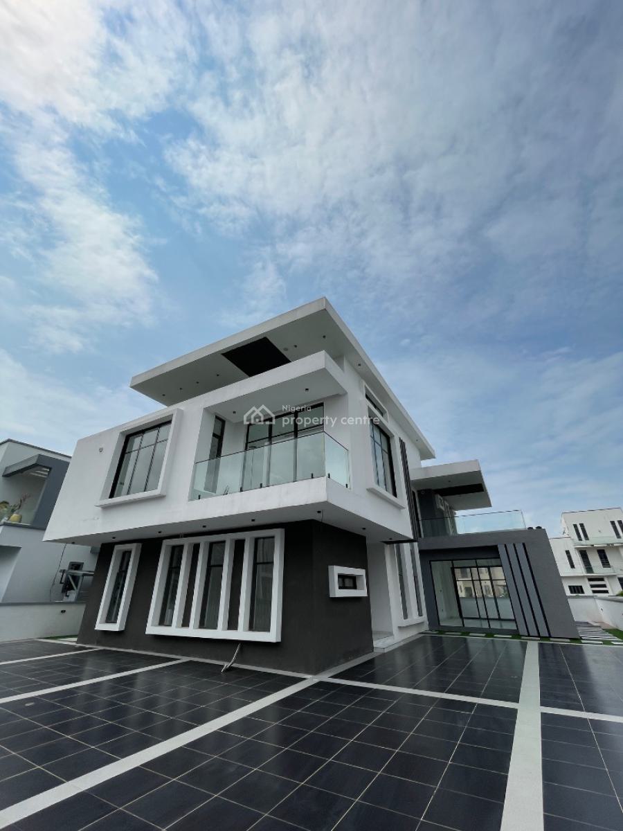 Luxury 5 Bedrooms Fully Detached Duplex with Bq, Cinema, Pool and Gym, Orchid, Chevron, Lekki, Lagos, Detached Duplex for Sale