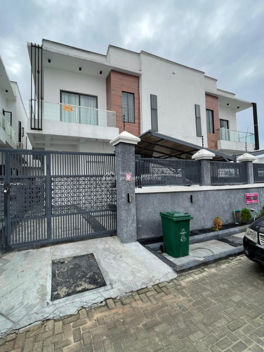 Stylish 4-bedroom Semi-detached Duplex with Bq, Orchid Road, Vgc, Lekki, Lagos, Terraced Bungalow for Sale