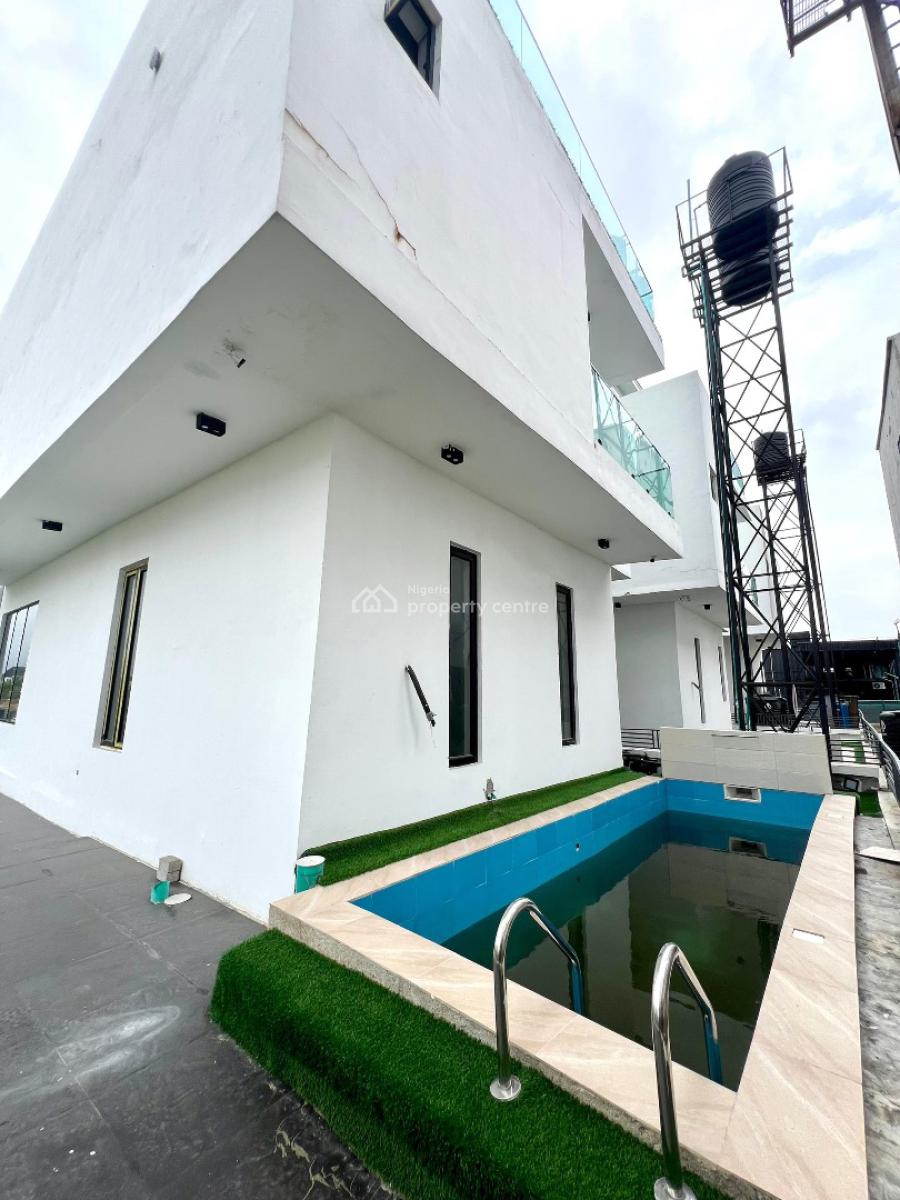 Magnificent 5 Bedroom Duplex with Cinema, Pool and Tennis Court, Orchid Road, Lekki Phase 2, Lekki, Lagos, Detached Duplex for Sale