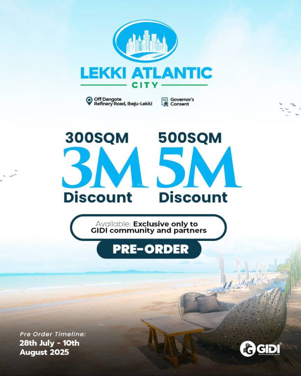 Lekki Atlantic City, Off Dangote Refinery Road | Near Lekki Deep Sea Port & Int’l Airport, Ibeju Lekki, Lagos, Residential Land for Sale