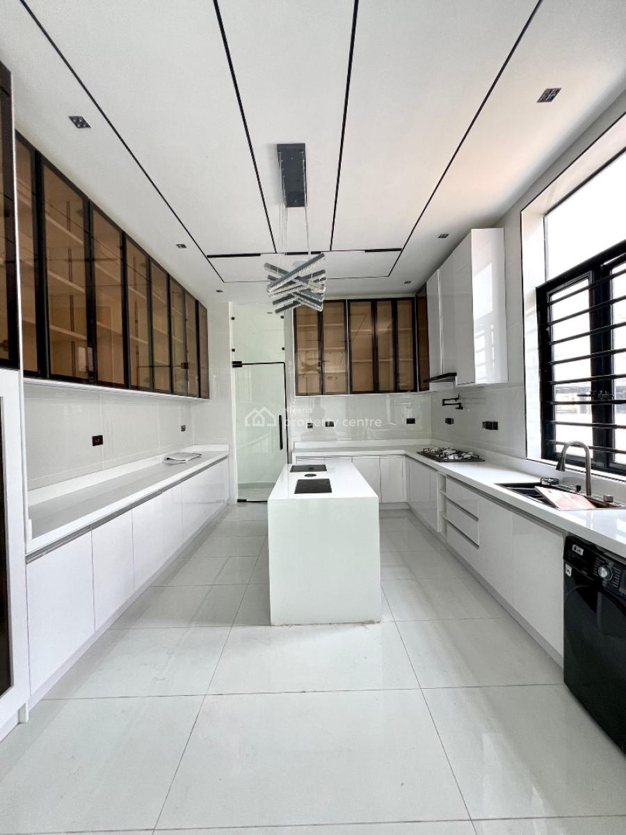 Magnificent 5 Bedroom Duplex with a Pool and Bq, 2nd Toll Gate, Lekki Phase 2, Lekki, Lagos, Detached Duplex for Sale