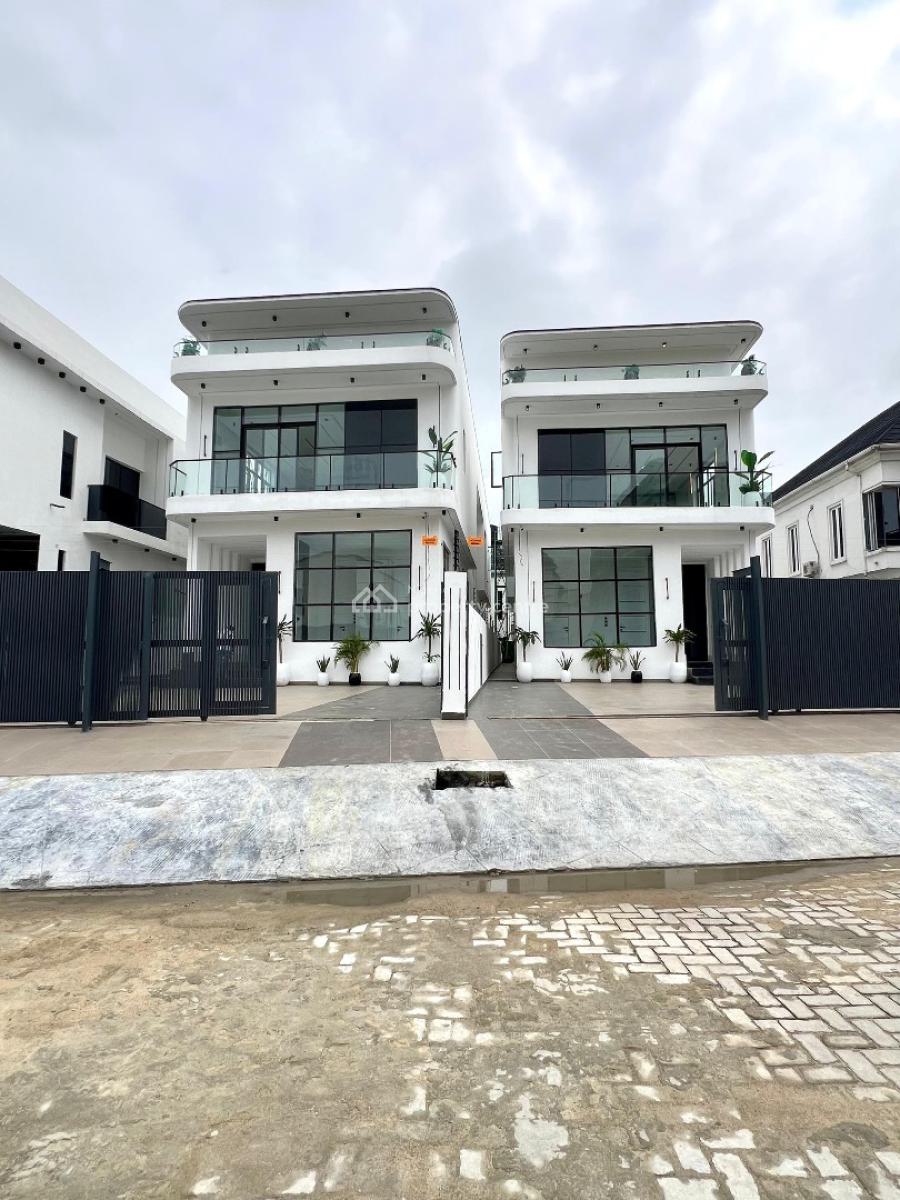 Magnificent 5 Bedroom Duplex with Pool and Bq, 2nd Toll Gate, Lekki Phase 2, Lekki, Lagos, Detached Duplex for Sale