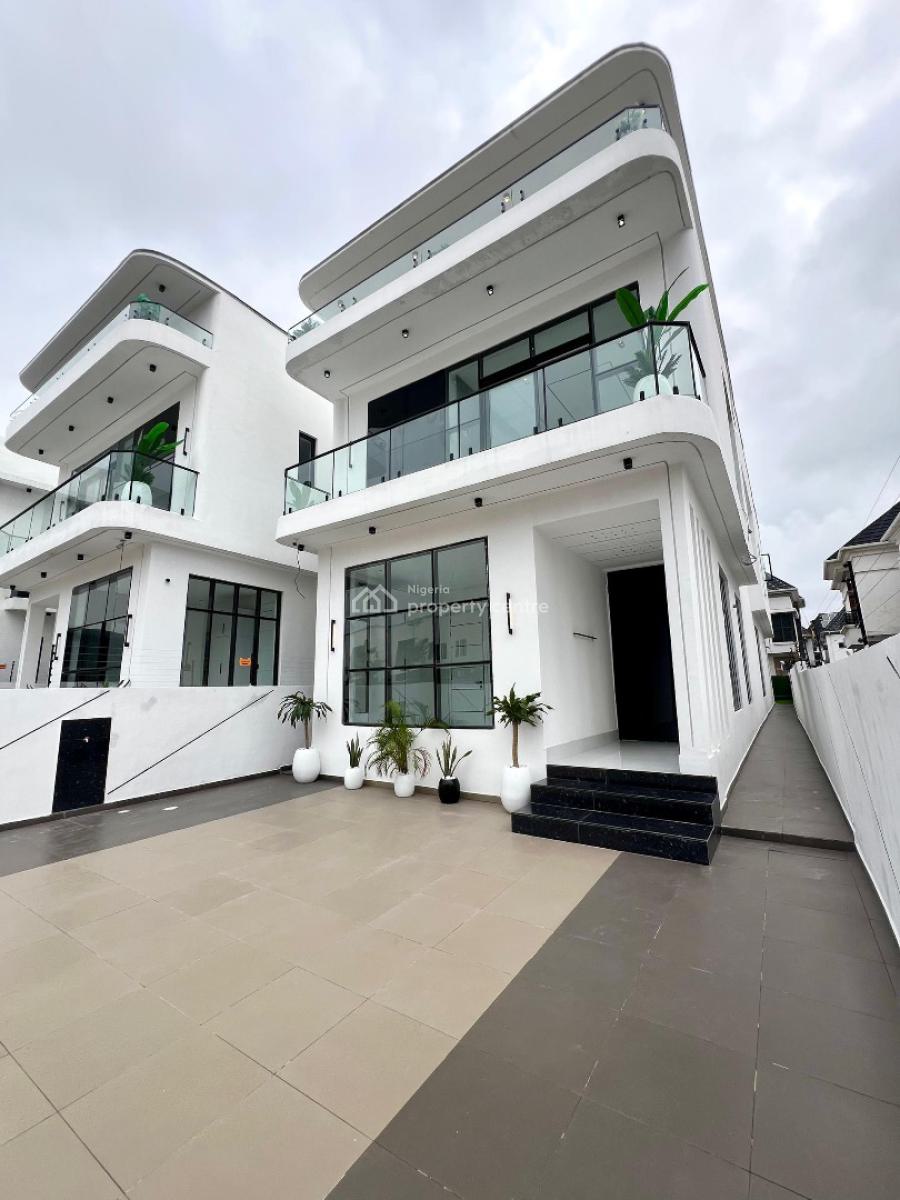 Magnificent 5 Bedroom Duplex with Pool and Bq, 2nd Toll Gate, Lekki Phase 2, Lekki, Lagos, Detached Duplex for Sale