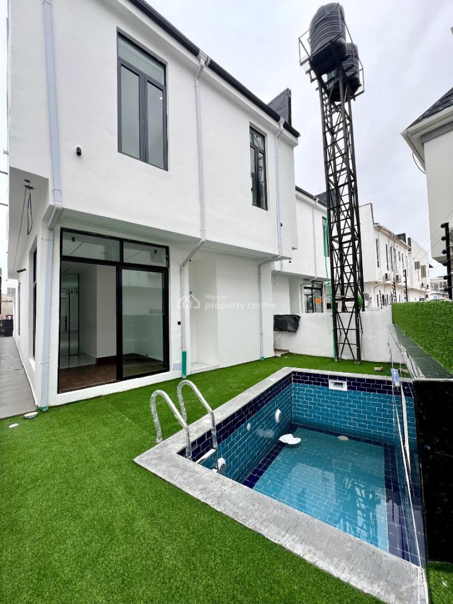 Magnificent 5 Bedroom Duplex with Pool and Bq, 2nd Toll Gate, Lekki Phase 2, Lekki, Lagos, Detached Duplex for Sale