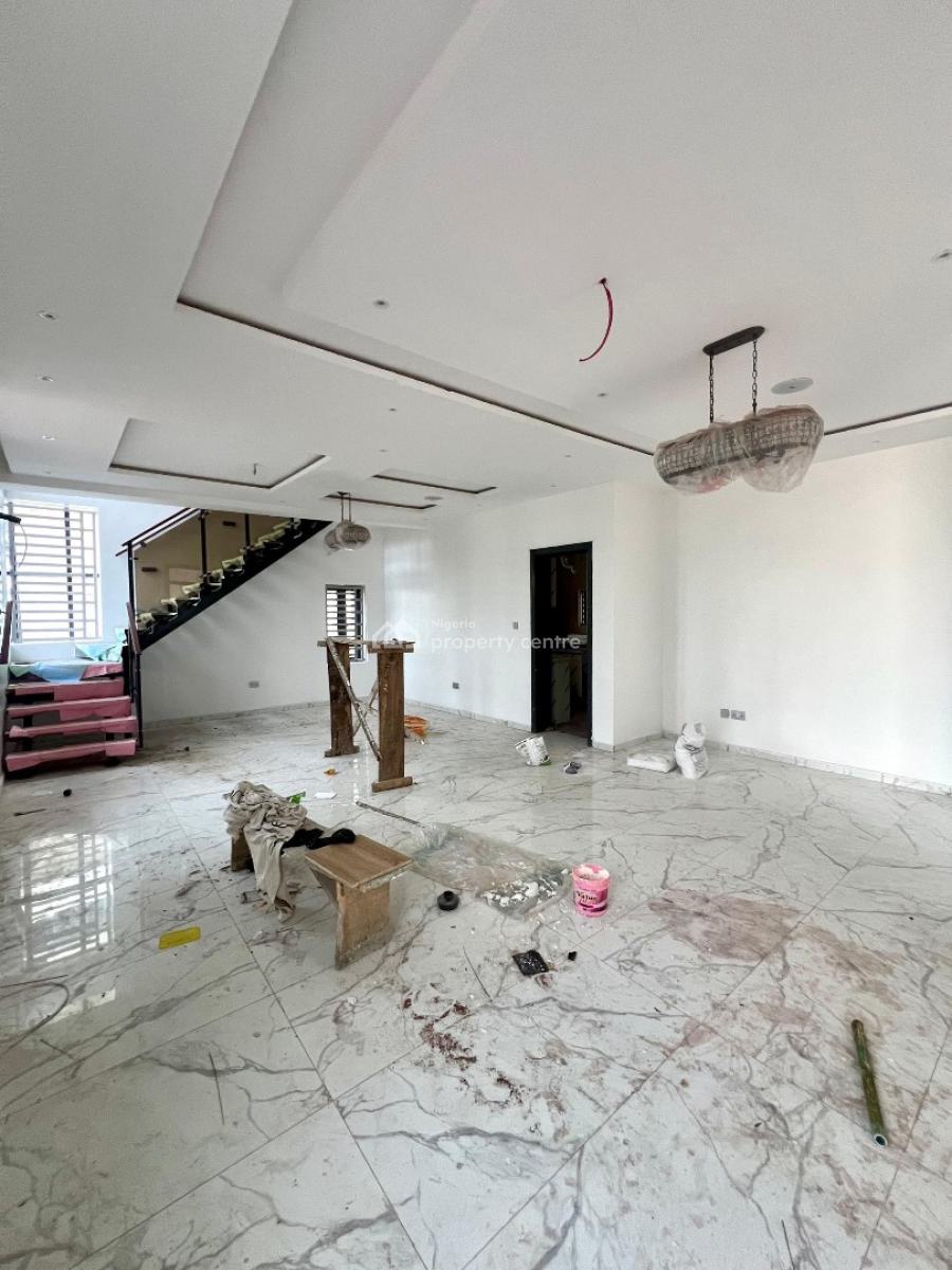 Magnificent 5 Bedroom Duplex with an Open Terrace, Osapa, Lekki, Lagos, Detached Duplex for Sale