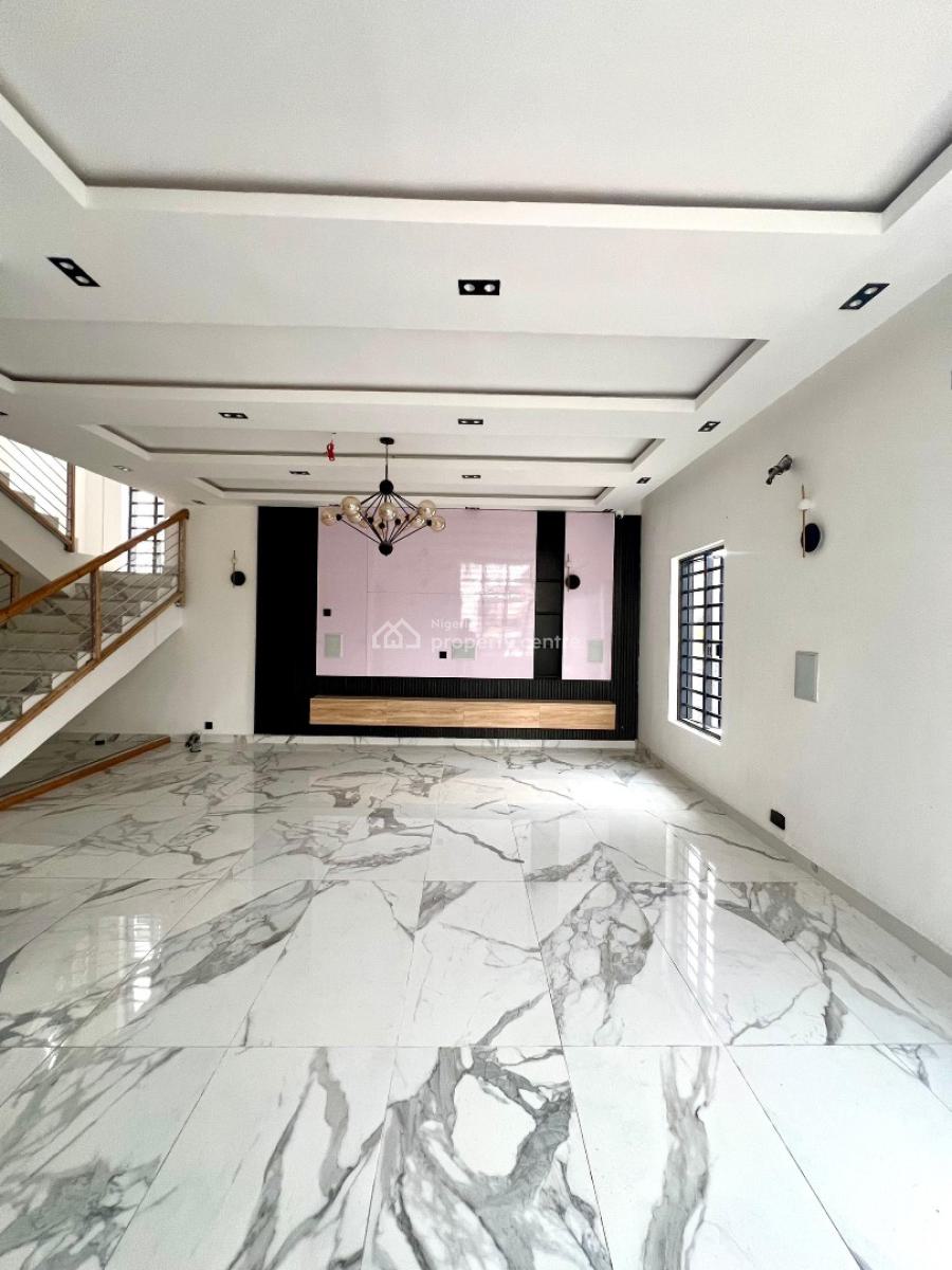 Magnificent 5 Bedroom Duplex with Pool, Cinema, Open Terrace and Bq, Osapa, Lekki, Lagos, Detached Duplex for Sale