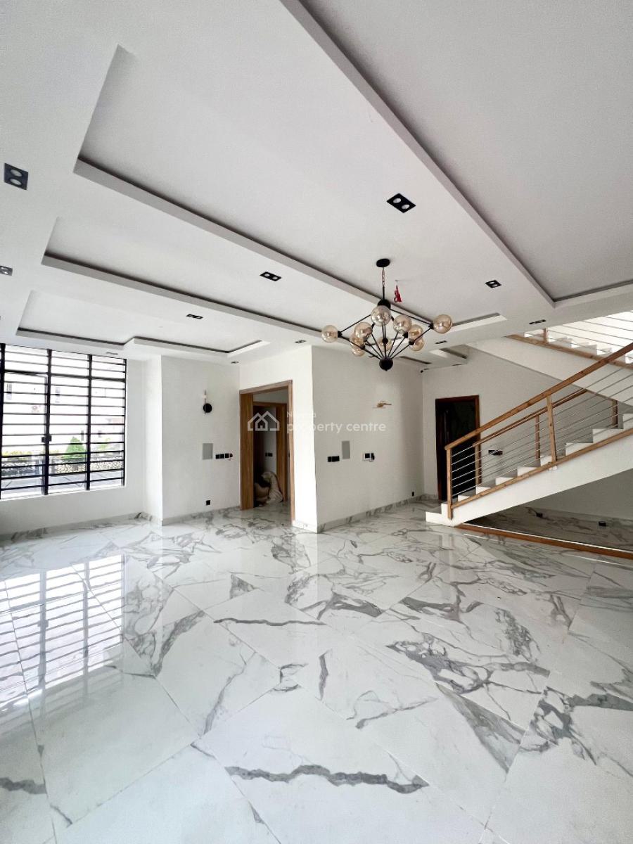 Magnificent 5 Bedroom Duplex with Pool, Cinema, Open Terrace and Bq, Osapa, Lekki, Lagos, Detached Duplex for Sale