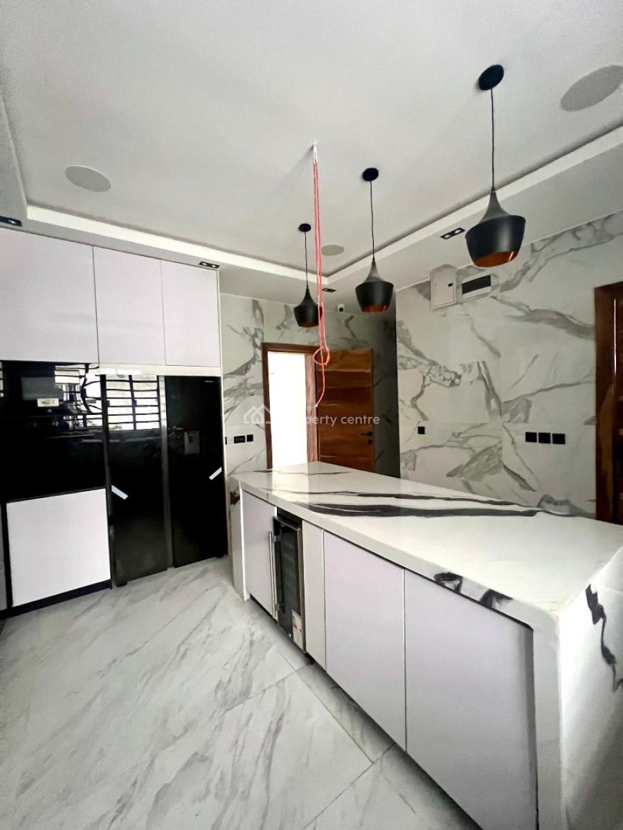 Magnificent 5 Bedroom Duplex with Pool, Cinema, Open Terrace and Bq, Osapa, Lekki, Lagos, Detached Duplex for Sale