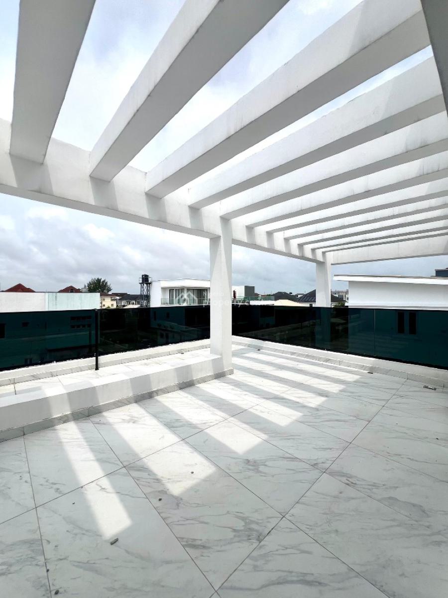 Magnificent 5 Bedroom Duplex with Pool, Cinema, Open Terrace and Bq, Osapa, Lekki, Lagos, Detached Duplex for Sale