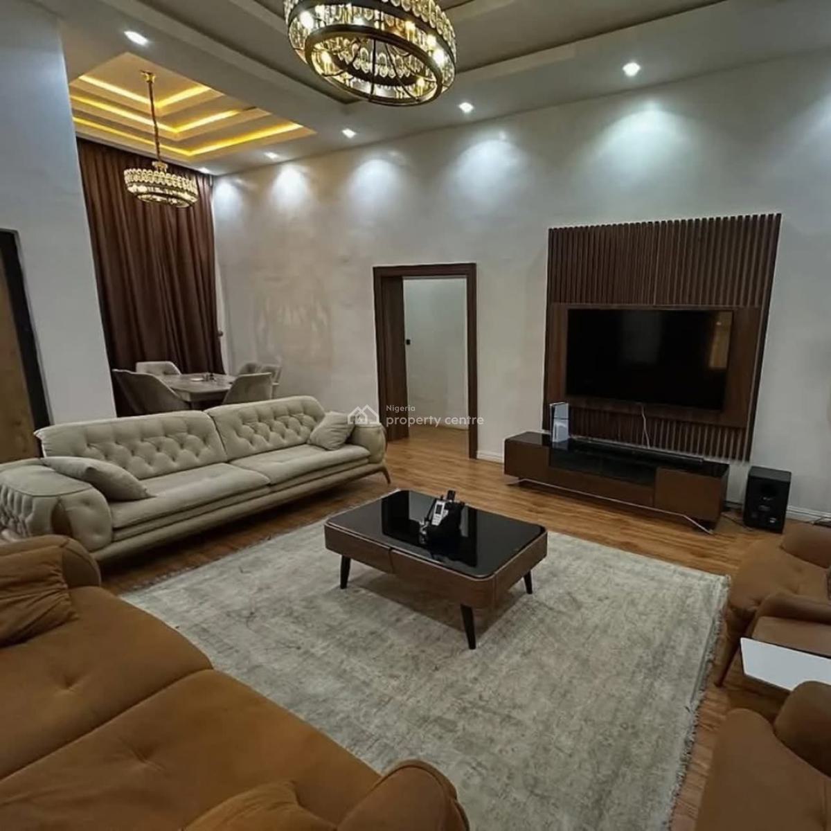 Tastefully Finished 3 Bedroom, Suncity, Galadimawa, Abuja, Detached Bungalow Short Let