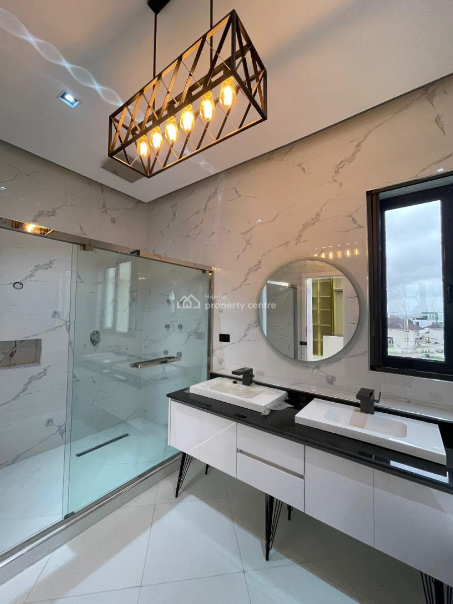 Spacious 5 Bedroom Fully Detached Duplex with a Bq and a Pool, Osapa, Lekki, Lagos, House for Sale