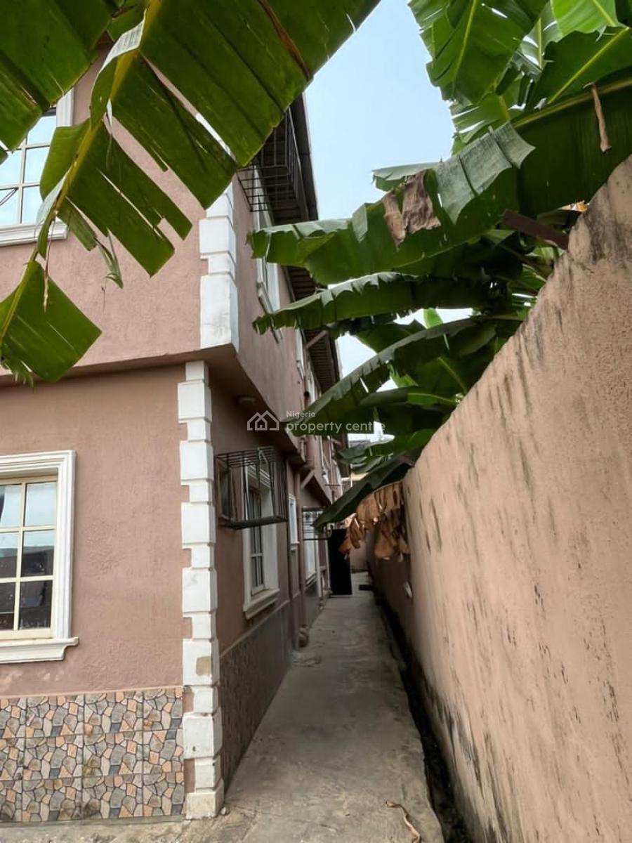 4 Numbers of 3 Bedroom Flat on Half Plot of Land, Zion Street By Omark Busstop, Igando, Ikotun, Lagos, Block of Flats for Sale
