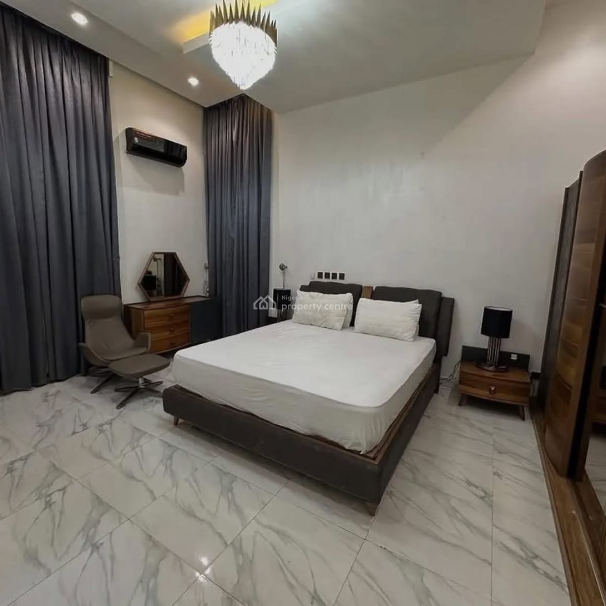 Beautiful 3bedroom Fully Detached Furnished Bungalow,pool,gym,2room Bq, Suncity Estate. Serene Neighborhood, Galadimawa, Abuja, Detached Bungalow for Sale