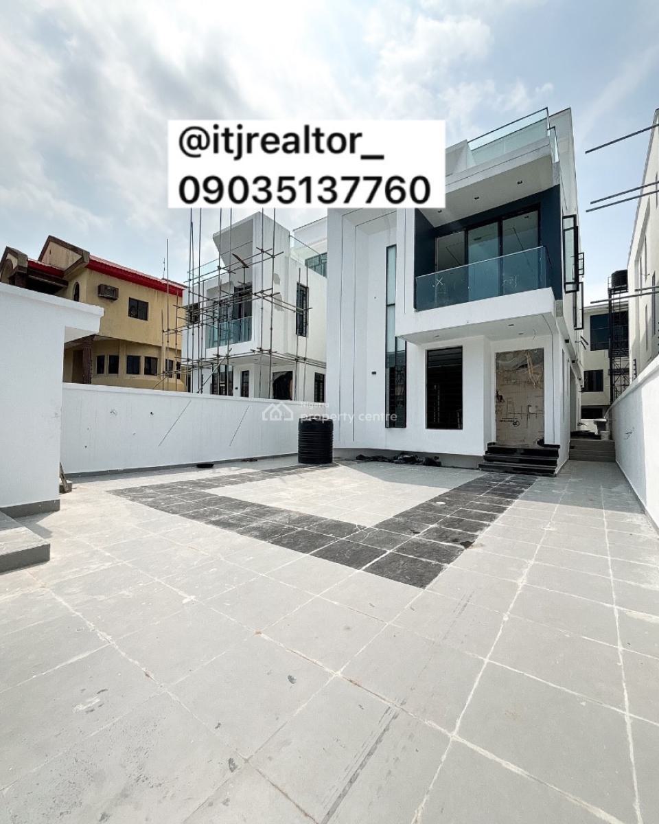 Stunning 5 Bedroom Detached Duplex with Pool,cinema,gym and Bq, Lekki Phase 1, Lekki Phase 1, Lekki, Lagos, Detached Duplex for Sale
