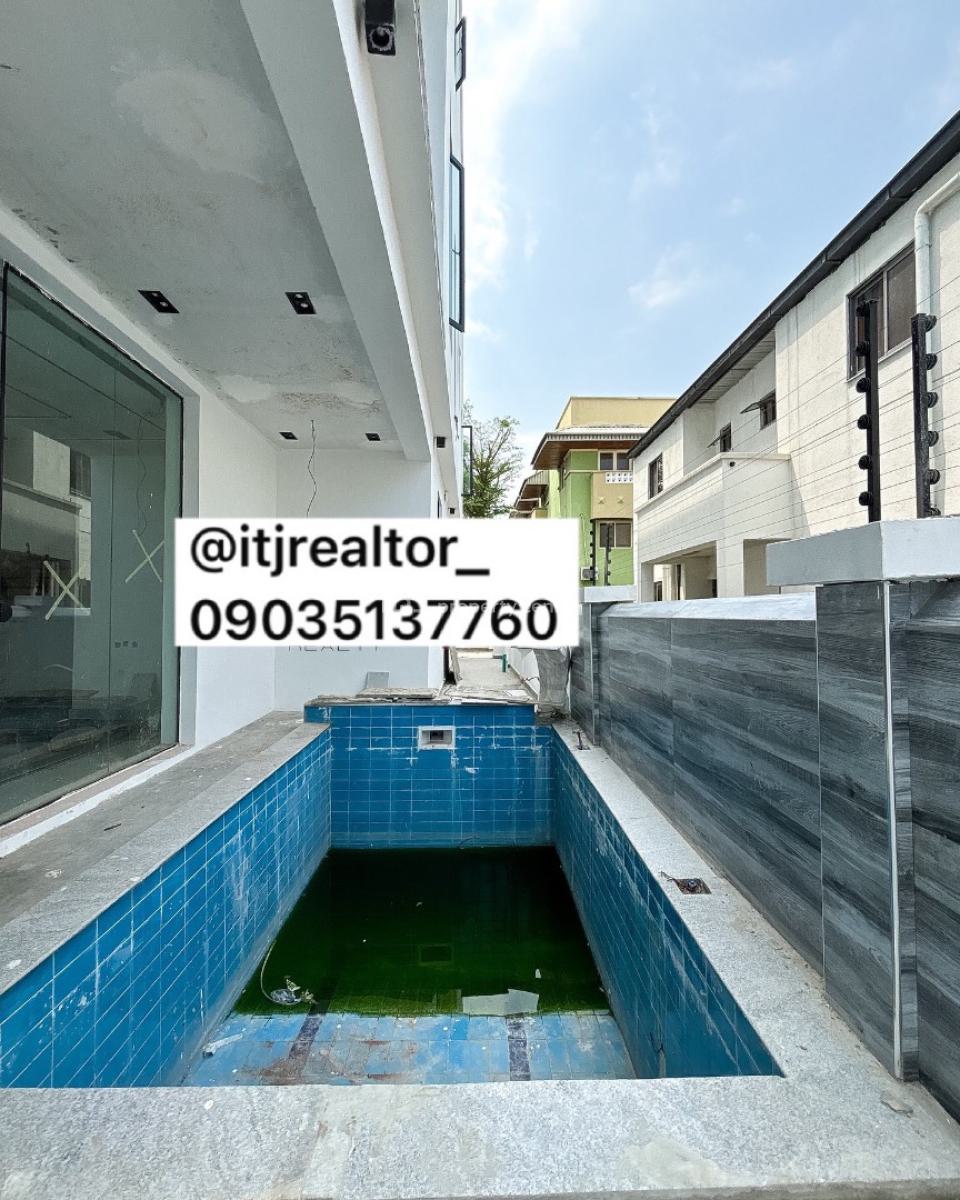 Stunning 5 Bedroom Detached Duplex with Pool,cinema,gym and Bq, Lekki Phase 1, Lekki Phase 1, Lekki, Lagos, Detached Duplex for Sale