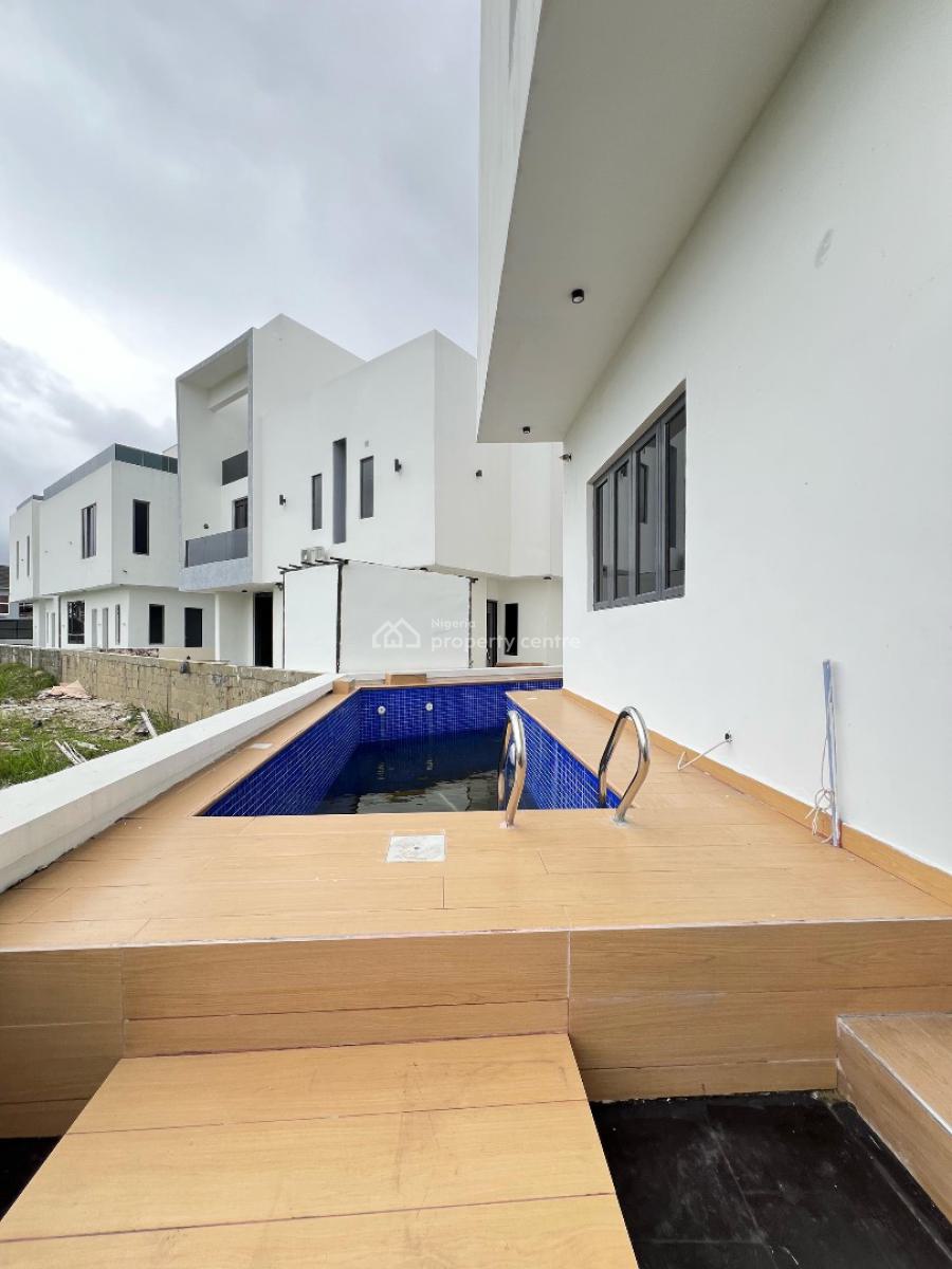 6 Bedroom Fully Detached Duplex with Swimming Pool, Cinema, Gym and Bq, Osapa, Lekki, Lagos, Detached Duplex for Sale