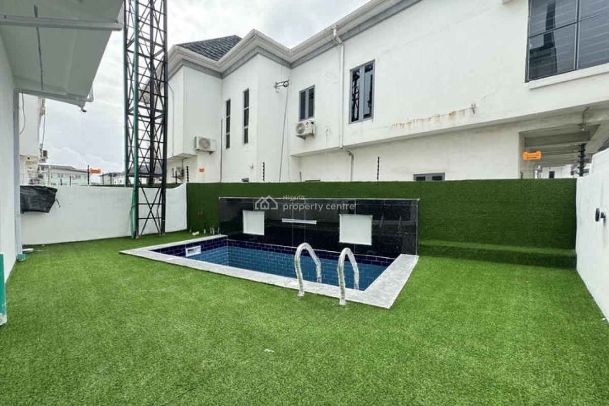 Luxury 5 Bedroom Detached Duplex with Swimming Pool and Bq, Chevron, Lekki, Lagos, Detached Duplex for Sale