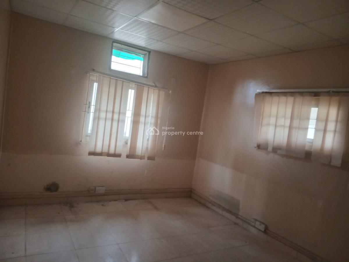 an Open Ground Floor of a Duplex with Kitchen and Ensuite Room, Lafiaji Street, Dolphin Estate, Ikoyi, Lagos, Office Space for Rent