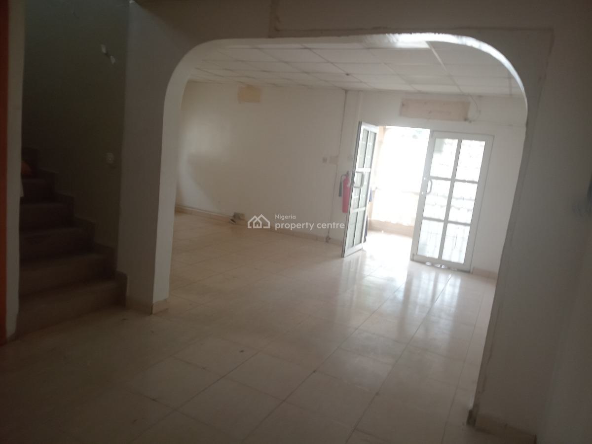 an Open Ground Floor of a Duplex with Kitchen and Ensuite Room, Lafiaji Street, Dolphin Estate, Ikoyi, Lagos, Office Space for Rent