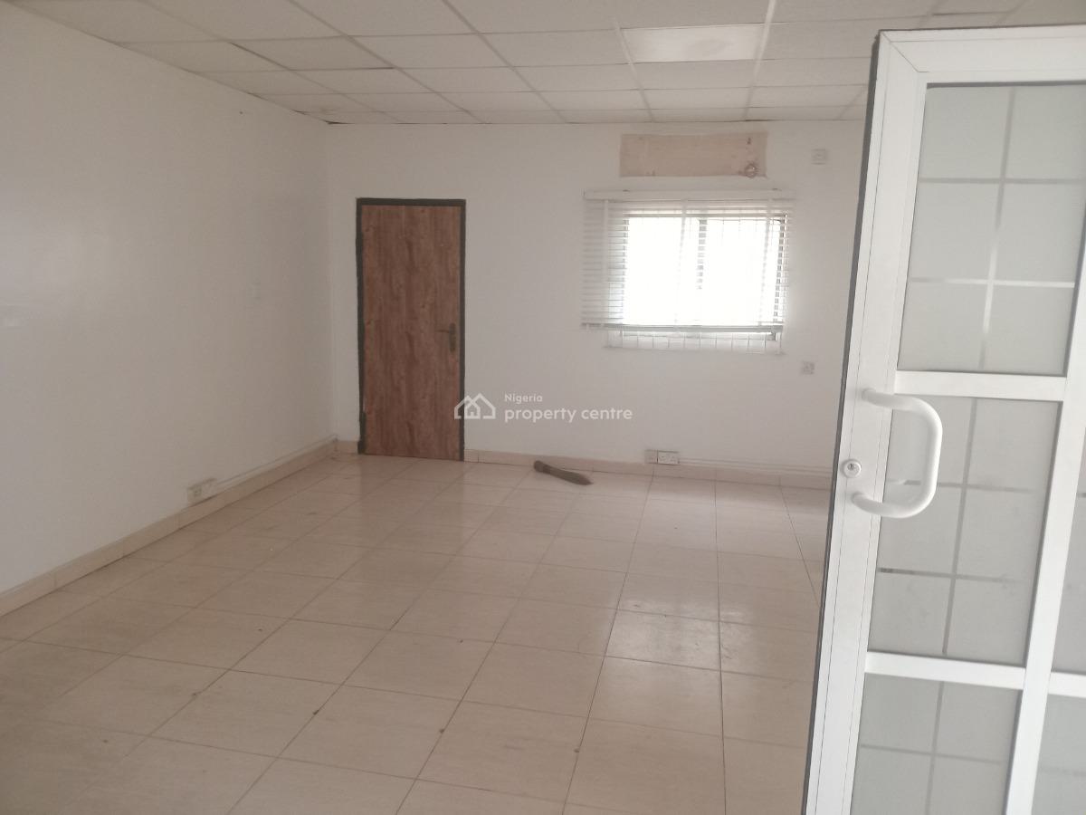 an Open Ground Floor of a Duplex with Kitchen and Ensuite Room, Lafiaji Street, Dolphin Estate, Ikoyi, Lagos, Office Space for Rent