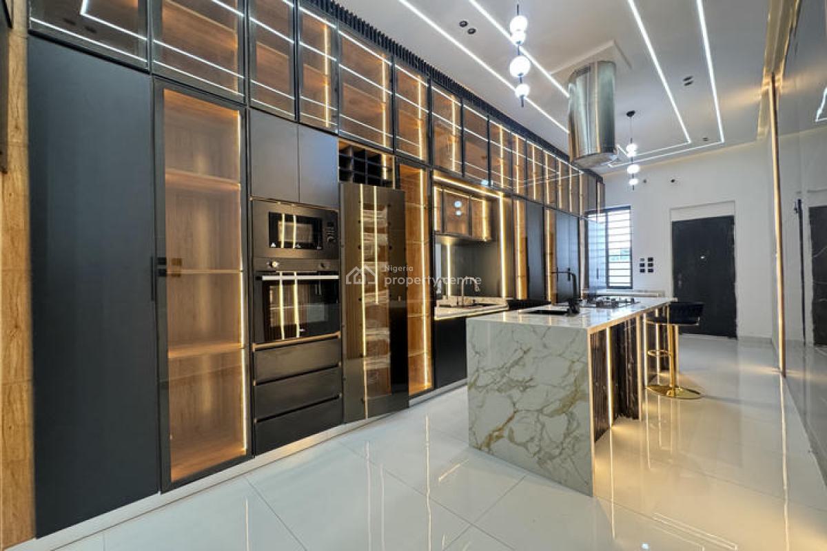 Luxury 5 Bedroom Detached House with Swimming Pool and Bq, Chevron, Lekki, Lagos, Detached Duplex for Sale