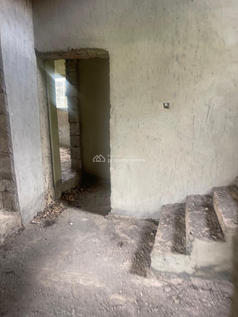 Carcass 5 Bedroom Detached Duplex with Bq, Lugbe District, Abuja, Detached Duplex for Sale
