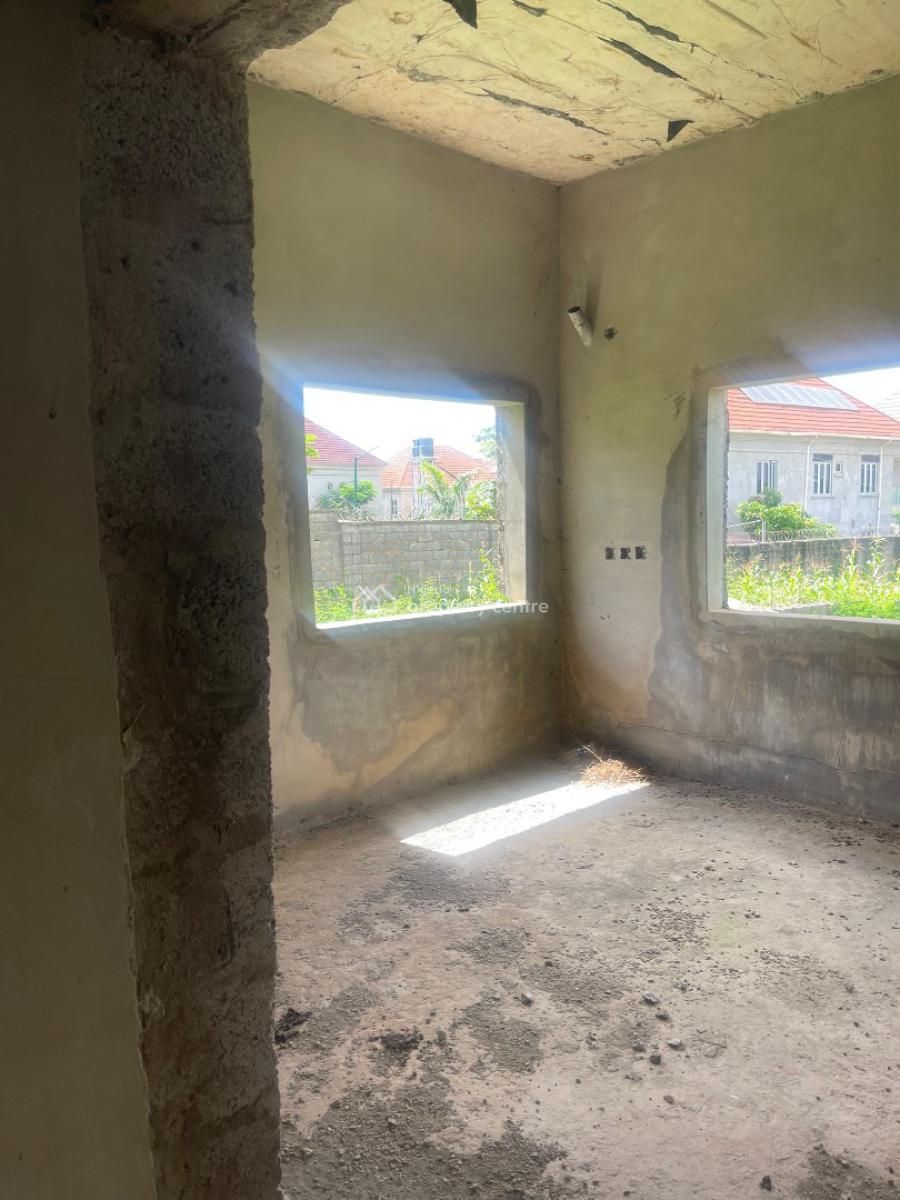 Carcass 5 Bedroom Detached Duplex with Bq, Lugbe District, Abuja, Detached Duplex for Sale