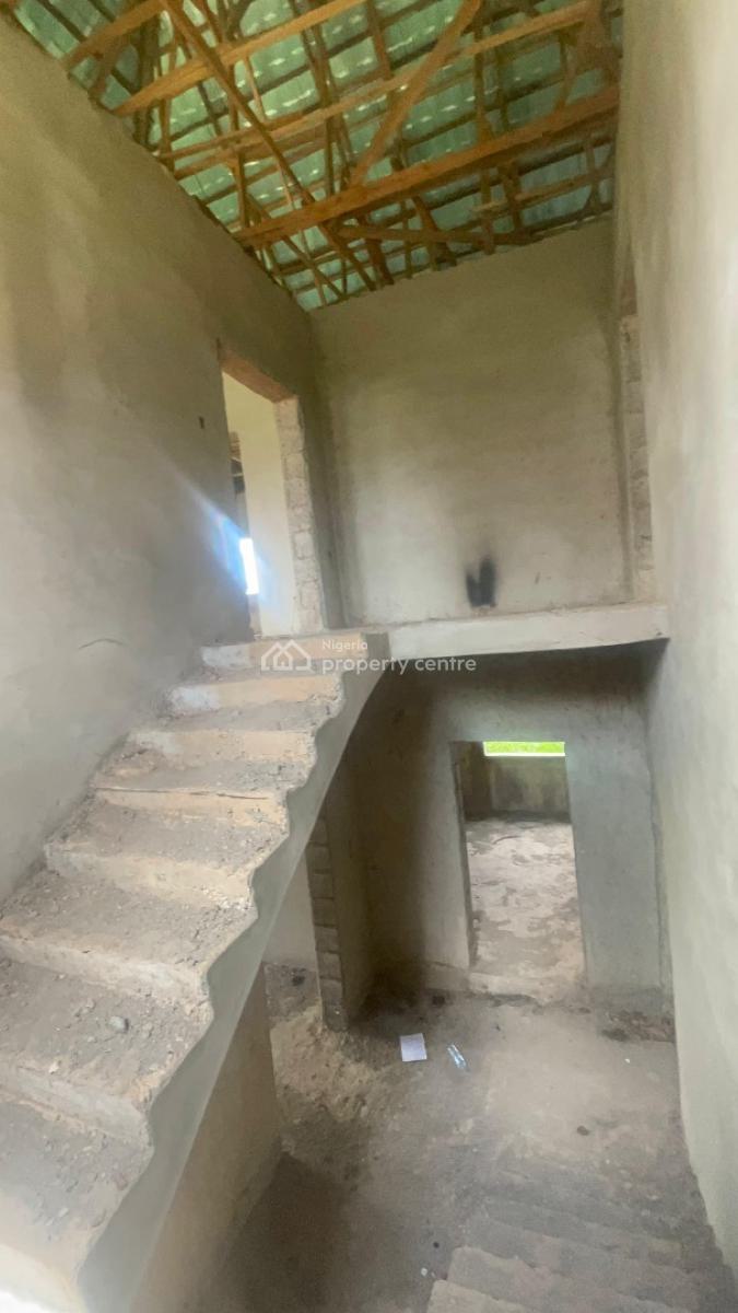 Carcass 5 Bedroom Detached Duplex with Bq, Lugbe District, Abuja, Detached Duplex for Sale