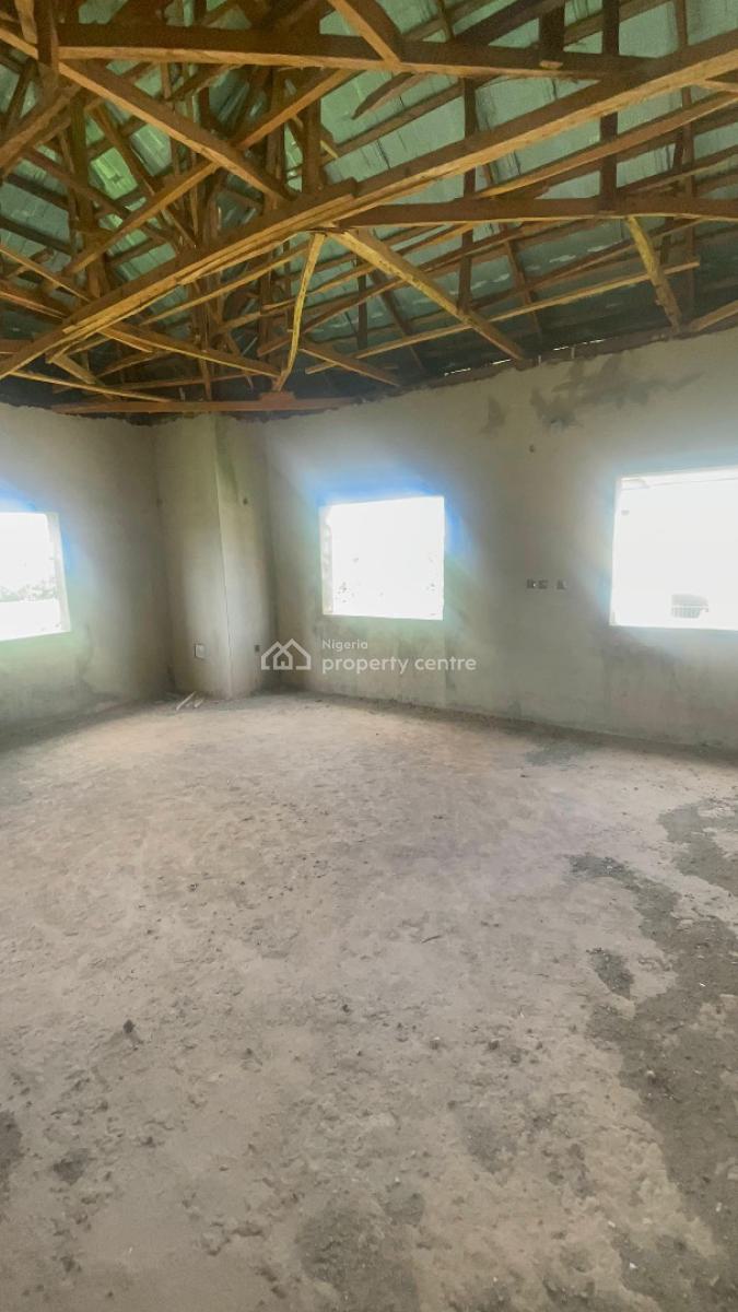 Carcass 5 Bedroom Detached Duplex with Bq, Lugbe District, Abuja, Detached Duplex for Sale
