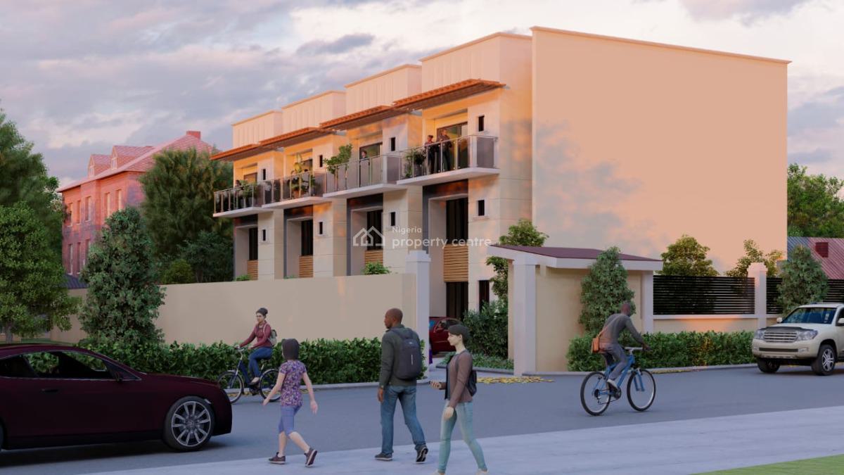 5 Bedroom Terrace Duplex, Apo Dutse Beside Cedar Crest Hospital, Apo, Abuja, Terraced Duplex for Sale