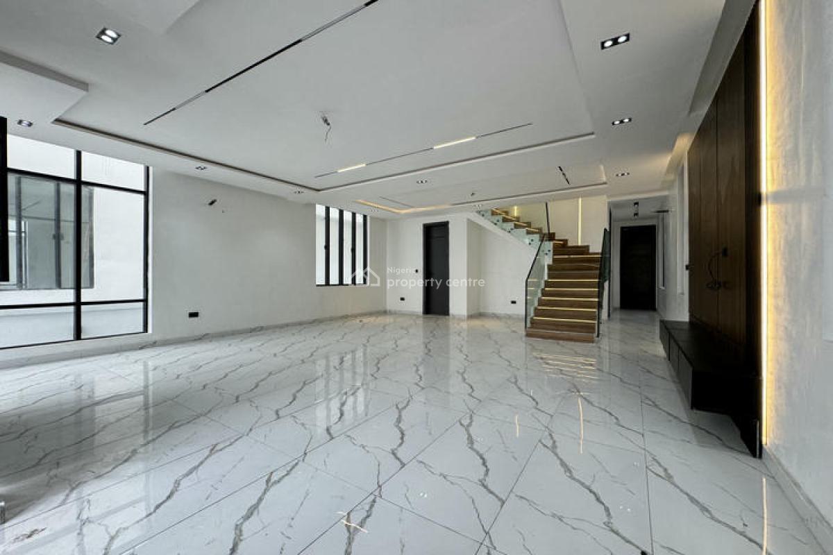 Impressive 5 Bedroom Detached Duplex with Bq and Swimming Pool, Chevron, Lekki, Lagos, Detached Duplex for Sale