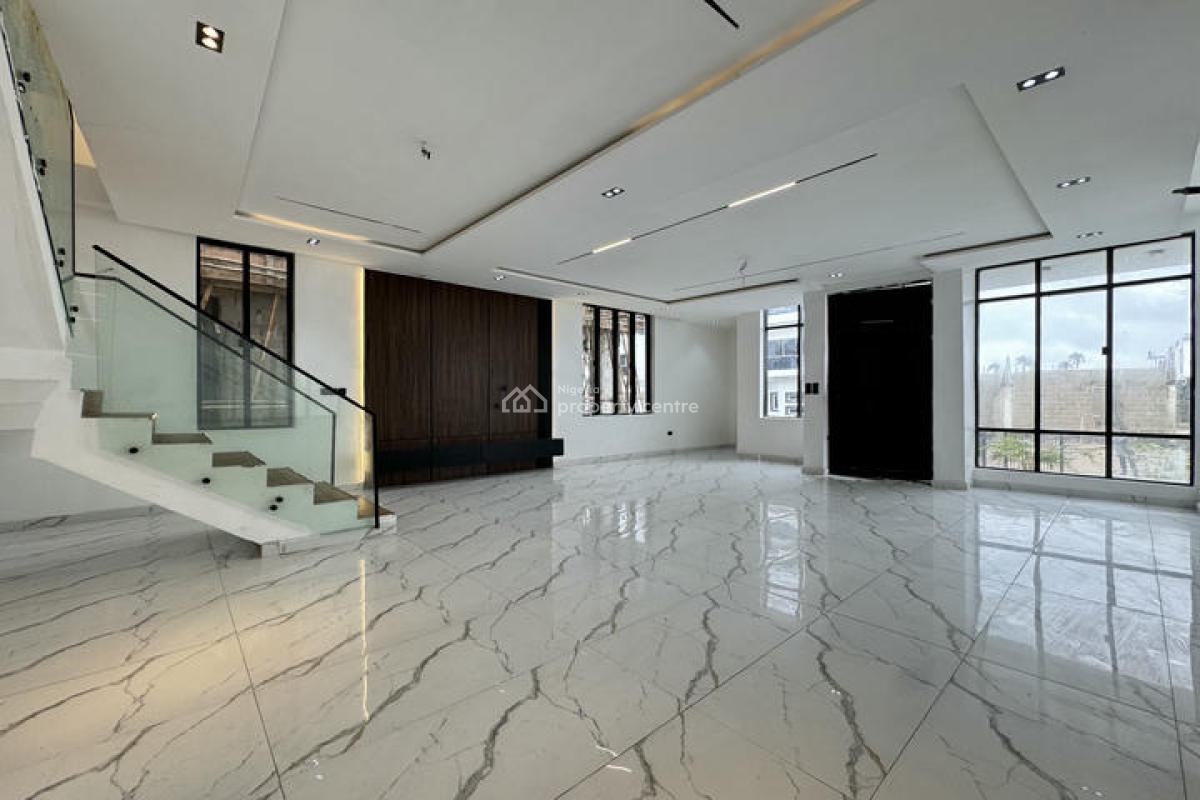 Impressive 5 Bedroom Detached Duplex with Bq and Swimming Pool, Chevron, Lekki, Lagos, Detached Duplex for Sale