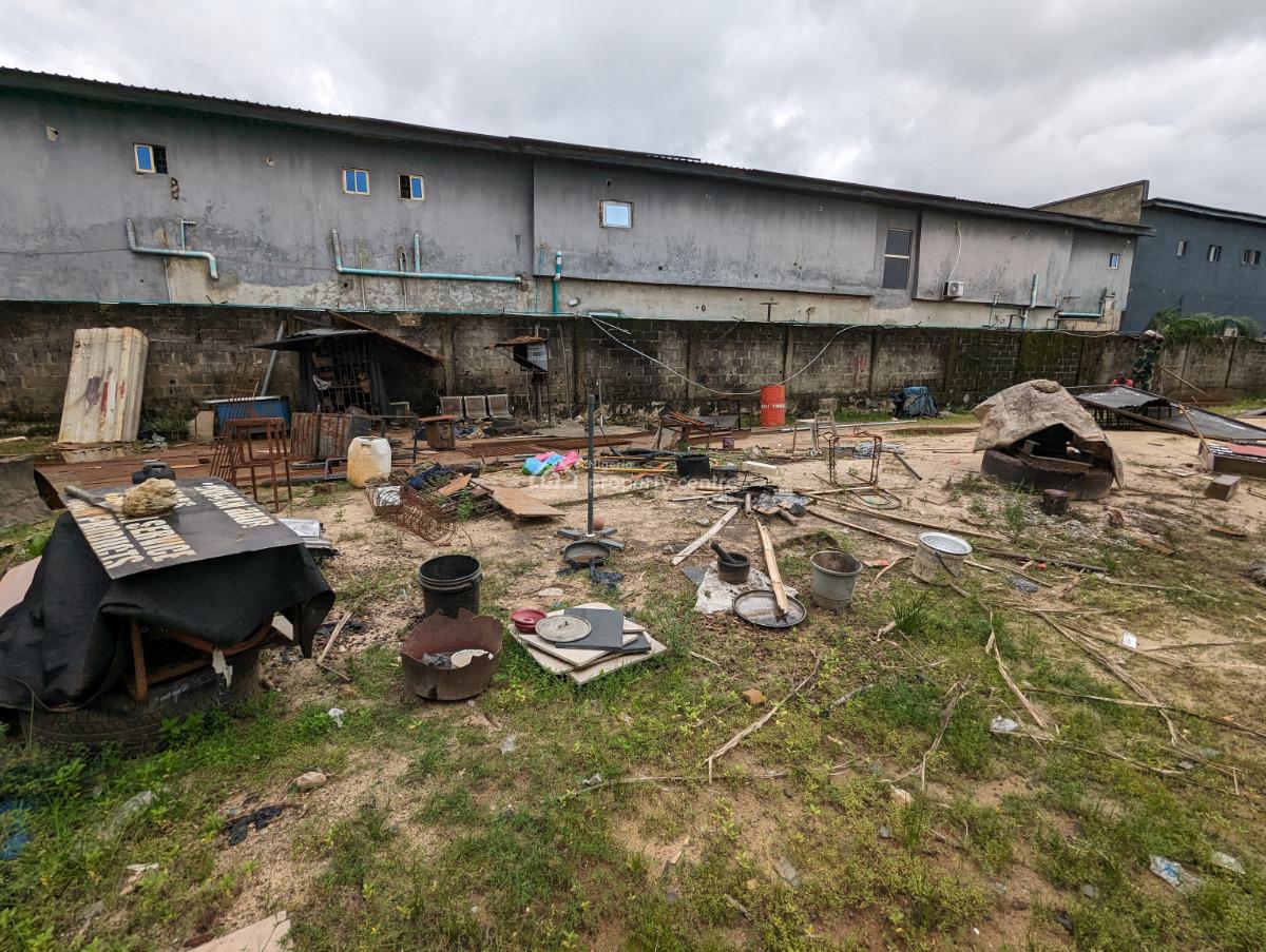 L-shaped 1207 Sqm Fenced Land with Deed, Addo Road, Ajah, Lagos, Mixed-use Land for Sale
