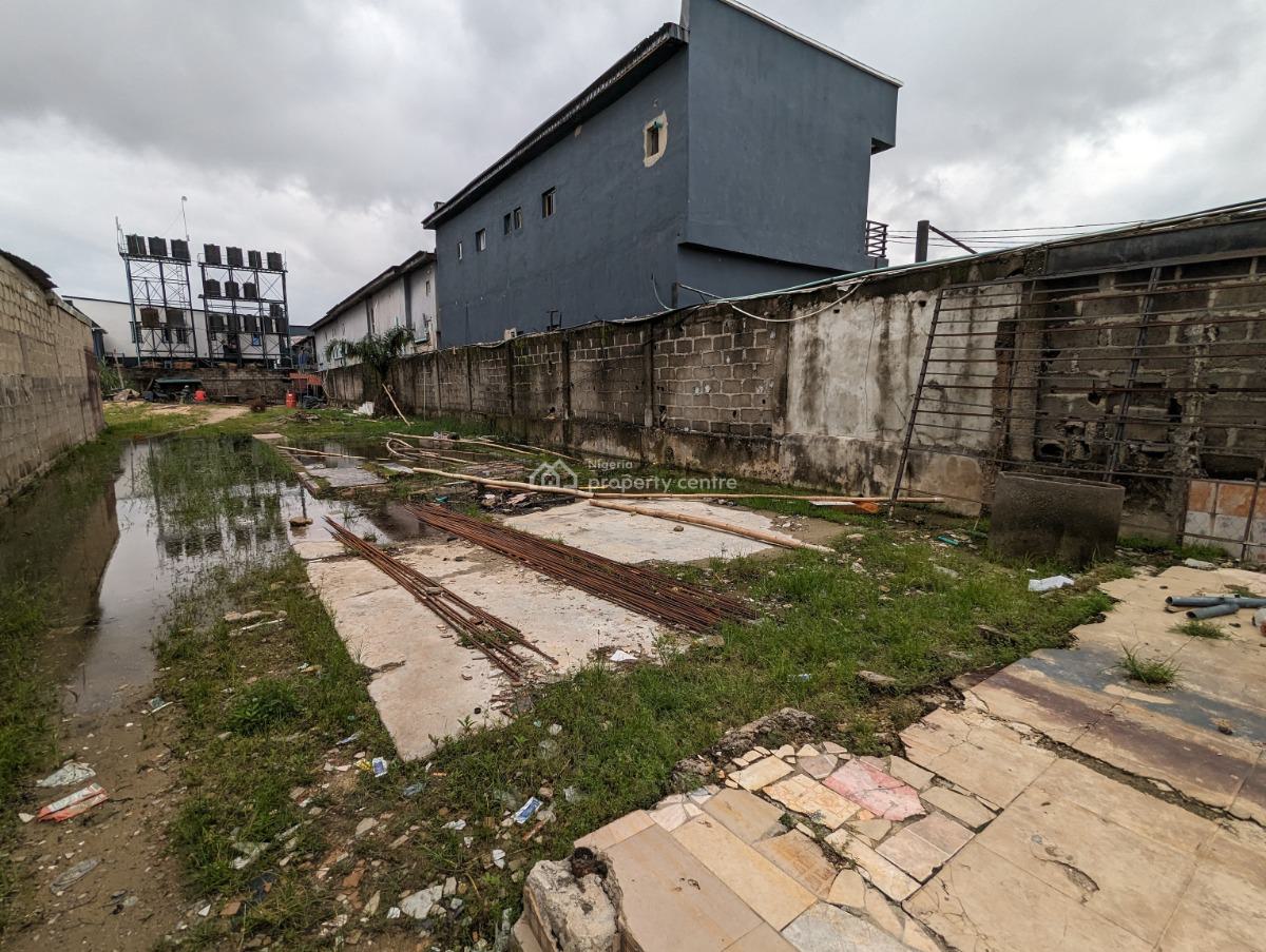 L-shaped 1207 Sqm Fenced Land with Deed, Addo Road, Ajah, Lagos, Mixed-use Land for Sale